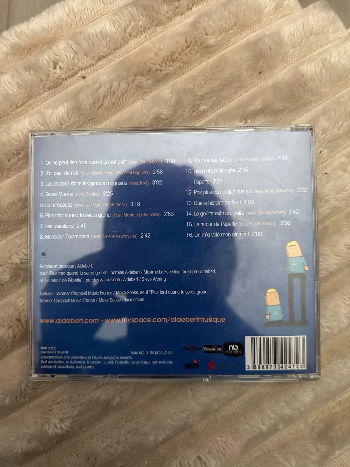 CD Aldebert – Enfantillages – photo 4